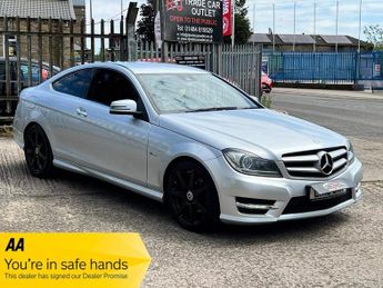 Mercedes C Class 1.8 C180 BlueEfficiency AMG Sport G-Tronic+ Euro 5 (s/s) 2dr