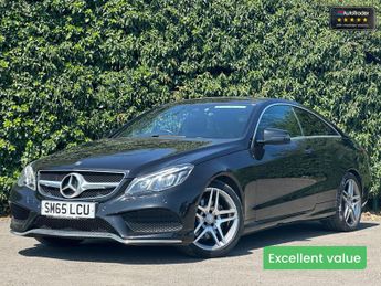 Mercedes E Class E220d BlueTEC (SOLDauction)AMG Line Coupe 2dr Diesel G-Tronic+