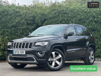 Jeep Grand Cherokee (Sold) 3.0 V6 CRD Limited Plus SUV 5dr Diesel Auto 4WD Euro 5 (2