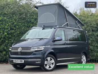 Volkswagen California Ocean AUTO Pop Top Kitchen 4 Seats 4 Berth Bike Rack 150ps Euro 