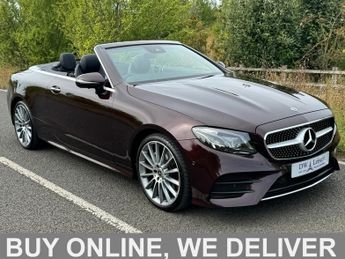 Mercedes E Class E350 AMG Line Premium Plus Convertible Auto Petrol MHEV 360 CAM/