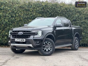 Ford Ranger NEW SHAPE AUTO Crew Cab 4X4 Wildtrak 205 BHP Air Cam Nav Carplay