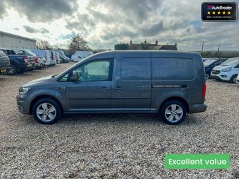 Volkswagen Caddy LWB L2H1 C20 Tdi Highline Alloys Air Con Sensors EURO 6 NO VAT