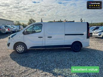 Vauxhall Vivaro LWB L2H1 2900 Sportive Cdti Air Con Sensors EURO 6 NO VAT