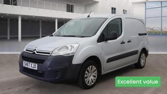 Citroen Berlingo SWB L1H1 Low Roof 625 Enterprise Bluehdi Side Soor EURO 6 NO VAT