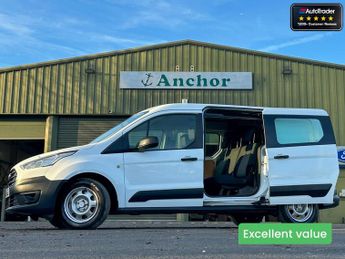 Ford Transit Connect LWB L2H1 Crew Cab 230 Base Dciv Tdci Air Con Twin Side Door EURO