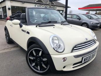 MINI Convertible 1.6 COOPER SIDEWALK just 55,000 miles, leather, heated seats, cr