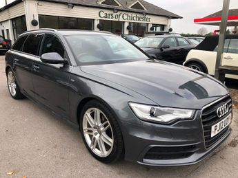 Audi A6 AVANT 2.0 TDI S LINE 75,000 miles, leather, cruise, 19 inch allo