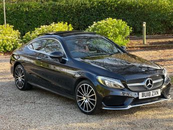 Mercedes C Class 2.0 C200 AMG Line (Premium) G-Tronic+ 4MATIC Euro 6 (s/s) 2dr