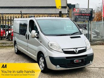 Vauxhall Vivaro 2.0 2900 CDTi Sportive Crew Van FWD L3 5dr