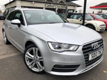 Audi A3 1.4 TFSI SE petrol 73,000 miles ULEZ compliant, black leather, £