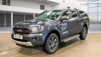 Ford Ranger Auto Crew Cab 4x4 Wildtrak Air Con Alloys Canopy Top CarPlay NO 