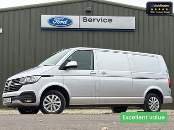 Volkswagen Transporter LWB L2H1 T30 Tdi P/V Highline 150Bhp Alloys Air Con Sensors EURO