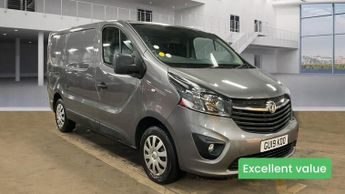 Vauxhall Vivaro SWB L1H1 2700 Sportive Cdti Biturbo Air Con Sensors EURO 6 NO VA