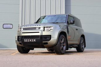 Land Rover Defender COMMERCIAL HARDTOP WITH GENUINE REAR SEATS STYLED BY SEEKER HERI