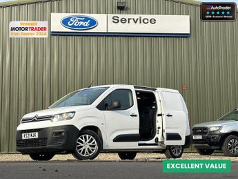 Citroen Berlingo Crew Cab LWB L2H1 850 Enterprise Xl Bluehdi Air Con