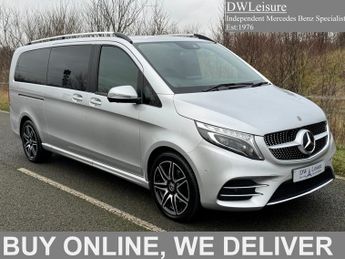 Mercedes V Class V220 D AMG Line X-LWB Auto Diesel 8 SEATER/360 CAM/SAT NAV/VAT Q