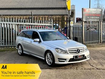 Mercedes C Class 1.6 C180 BlueEfficiency AMG Sport G-Tronic+ Euro 5 (s/s) 5dr