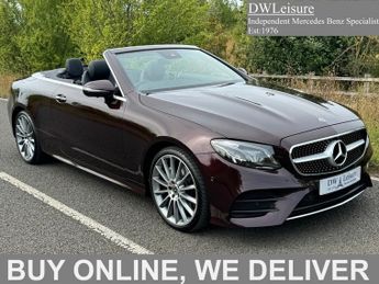 Mercedes E Class E300 AMG Line Premium Plus Convertible Auto Petrol 360 CAM/MEMOR