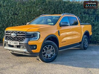 Ford Ranger Crew Cab AUTO 4x4 Wildtrak Alloys Air Sensors Cruise EURO 6 NO V