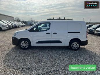 Citroen Berlingo Crew Cab LWB L3 XL 5 Seats 850kg Enterprise Air Twin Side EURO 6