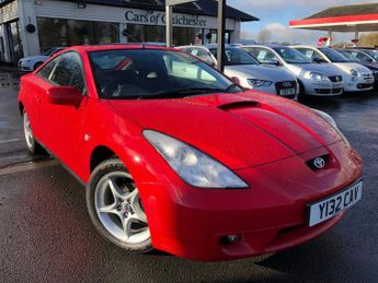 Toyota Celica 1.8 VVT-I 72,000 miles 16 inch alloys, sunroof, AC, leather 3 ow