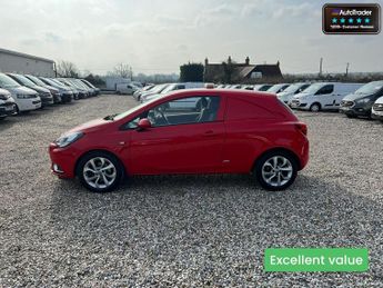 Vauxhall Corsa SWB L1H1 Low Roof Sportive Alloys Air Con EURO 6 NO VAT