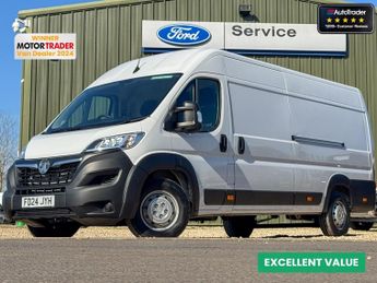 Vauxhall Movano XLWB L4H2 Medium Roof F3500 Heavy Prime Aircon EURO 6