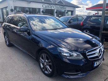 Mercedes E Class E220 CDI SE automatic diesel estate 75,000m NAV, leather, heated