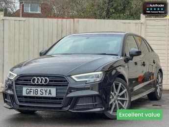 Audi A3 1.5 TFSI CoD Black Edition Sportback 5dr Petrol Manual Euro 6 (s