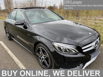 Mercedes C Class C300 BlueTec Hybrid AMG Line Premium Plus Auto Diesel Hybrid PAN