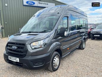 Ford Transit AUTO 17 Seat Minibus L4H3 High Roof  AIR CON SUN ROOF SELECT