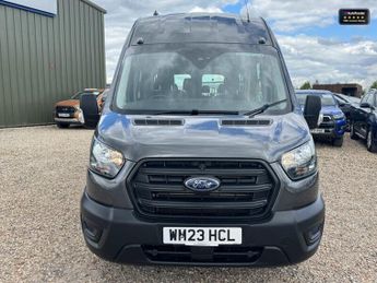 Ford Transit AUTO 17 Seat Minibus L4H3 High Roof Leader AIR CON SUN ROOF