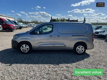 Peugeot Partner LWB L2H1 Low Roof Bluehdi Asphalt Air Con Cruise E