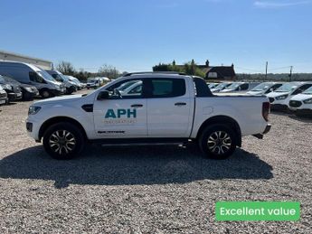 Ford Ranger AUTO Crew Cab 4X4 Wildtrak Alloys Air Con Sensors Cruise EURO 6