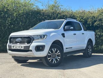 Ford Ranger Crew Cab AUTO 4X4 Wildtrak Air Con Alloys Camera Sensors EURO 6 