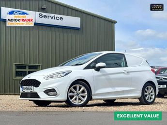 Ford Fiesta SWB L1H1 Low Roof Sport Air Con Alloys Sensors EURO 6