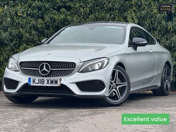 Mercedes C Class 2.1 C220d AMG Line Coupe 2dr Diesel Manual Euro 6 (s/s) (170 ps)