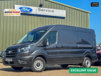 Ford Transit AUTO LWB L3H2 Medium Roof 350 Leader Ecoblue Air Con Sensors EUR