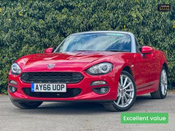 Fiat 124 (Sold) 1.4 MultiAir Lusso Convertible 2dr Petrol Euro 6 (140 ps)