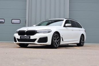 BMW 520 520I M SPORT TOURING MHEV Hyrbrid low company car tax   Harman s
