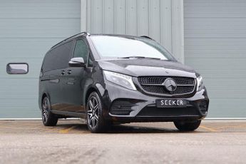 Mercedes V Class V 220 D AMG LINE L LWB with Hi gloss Bespoke black pack ONLY 400