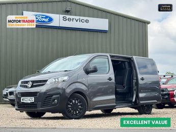Vauxhall Vivaro Crew Cab LWB L2H1 F3100 Dynamic Air Con Sensors EURO 6 NO VAT