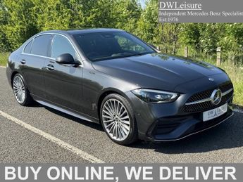 Mercedes C Class C200 MHEV AMG Line Premium Auto Petrol 360 CAM/MEMORY SEATS/VAT 