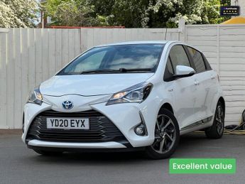 Toyota Yaris 1.5 VVT-h Y20 Bi-tone Hatchback 5dr Petrol Hybrid E-CVT Euro 6 (