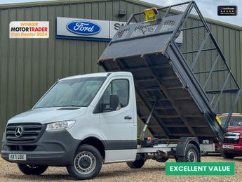 Mercedes Sprinter Tipper MWB L2 315 Cdi Progressive Cruise Tow Bar EURO 6