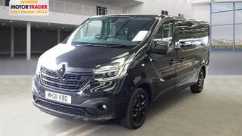 Renault Trafic AUTO Crew LWB L2 Black Edition 170hp Energy Alloy Air 6 Seat Cru