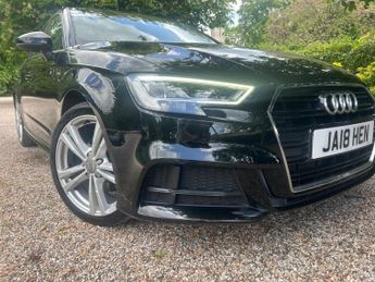 Audi A3 1.0 TFSI 30 S line Sportback S Tronic Euro 6 (s/s) 5dr