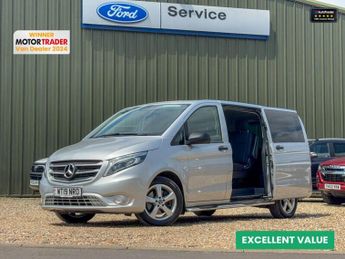 Mercedes Vito AUTO CrewCab LWB L2 119 Bluetec Sport 5 Seat Sony