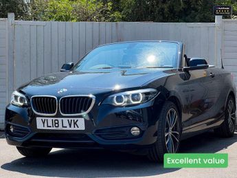 BMW 218 218i 1.5 Sport Convertible 2dr Petrol Manual Euro 6 (s/s) (136 p
